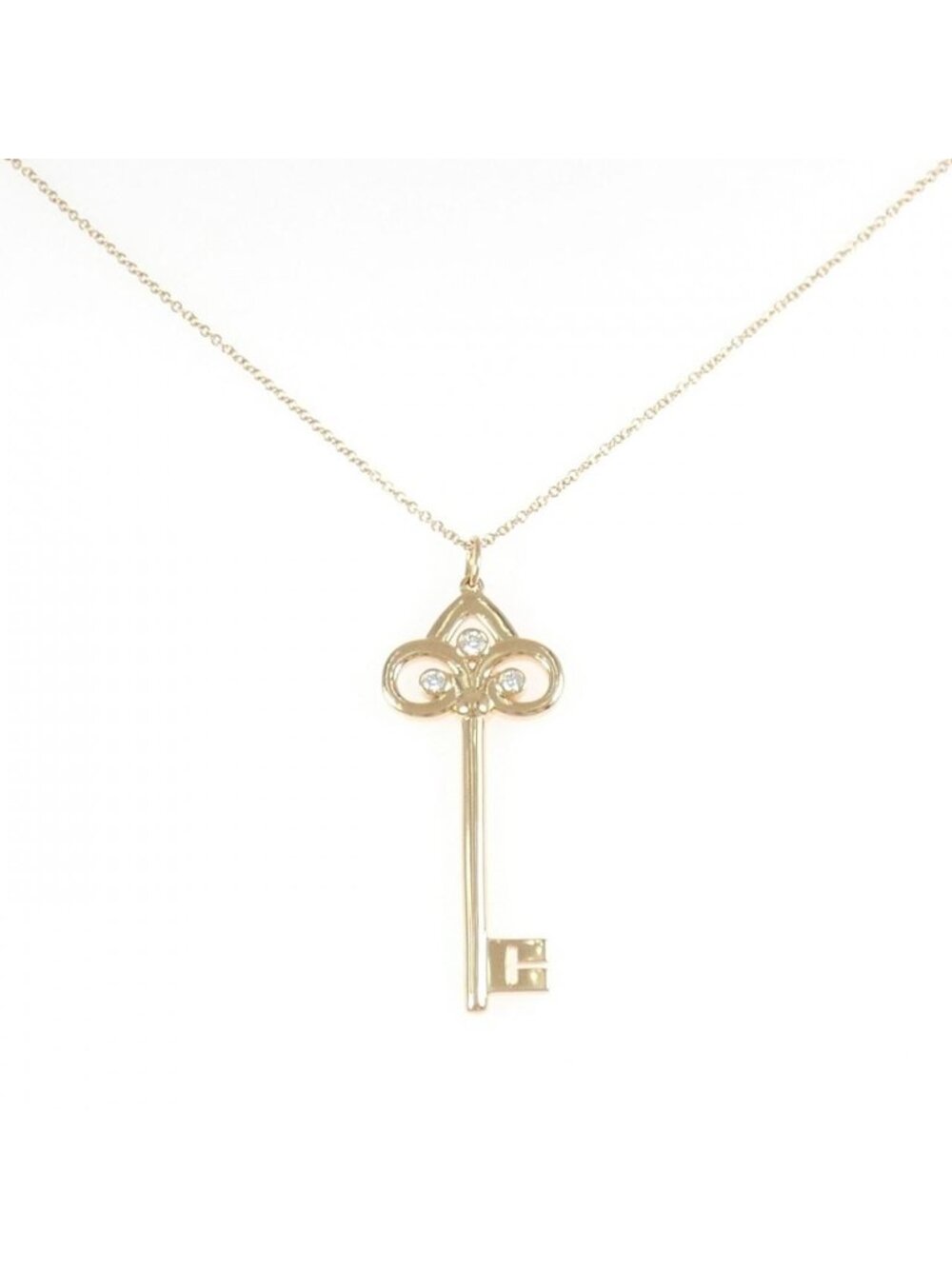 Tiffany & Co Fleur Doris Key Necklace